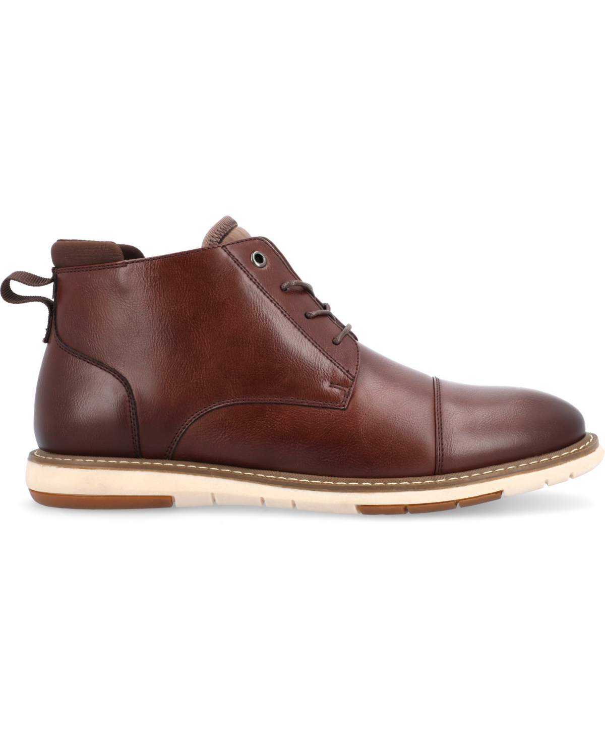 Vance Co. Men's Redford Tru Comfort Foam Lace-Up Cap Toe Chukka Boot