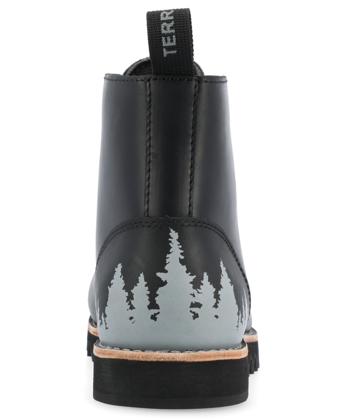 Мужские ботинки Territory Zion Tru Comfort Foam Lace-Up Water Resistant Ankle, цвет: Чёрный — фото 3