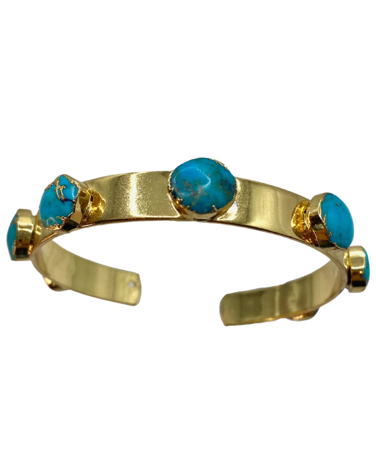 Accessory Concierge Women's Galapagos Cuff Bracelet In Turquoise