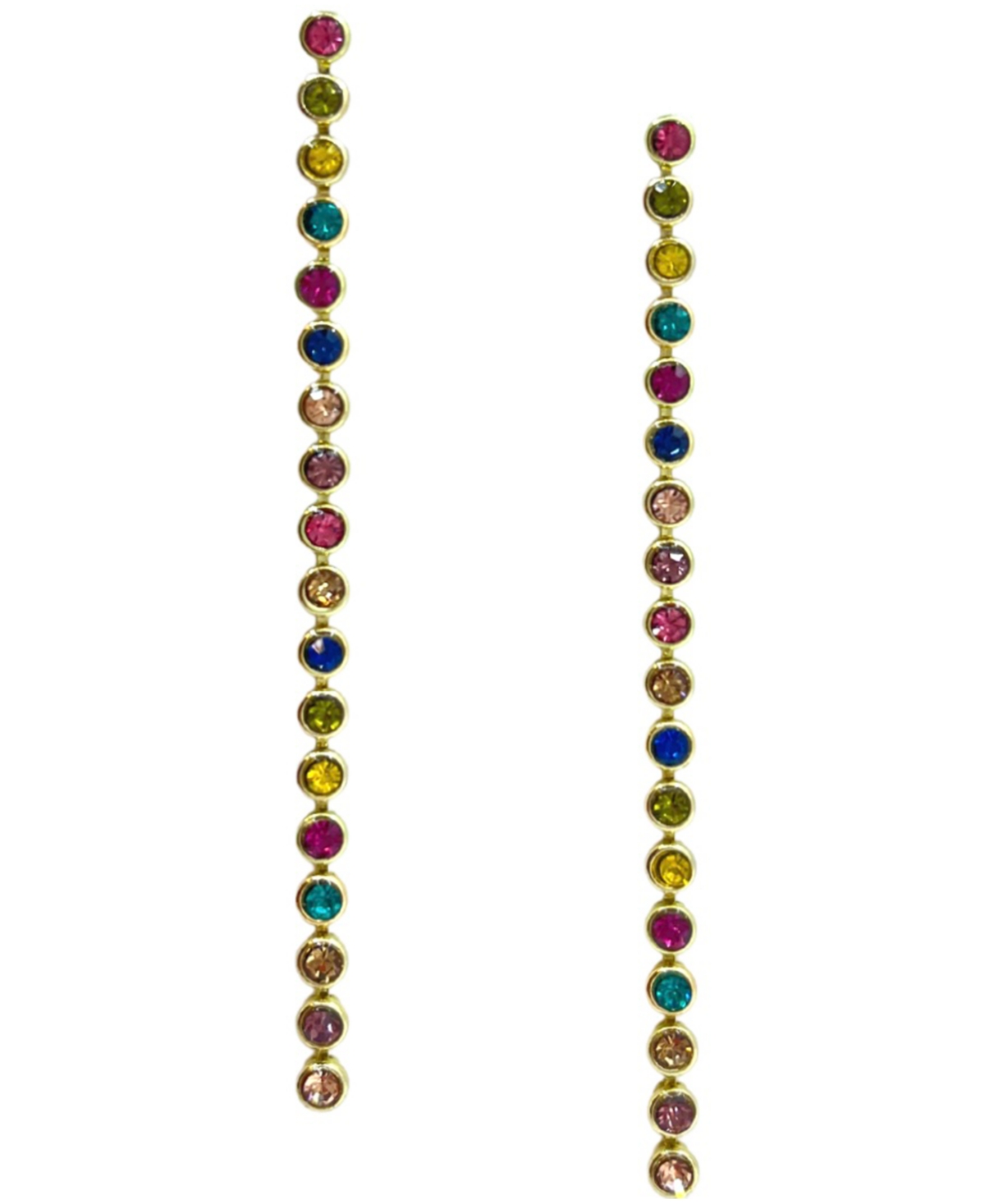 Women's Amal Gem Drop Earrings - Multicolor
