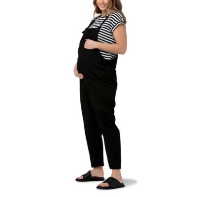 Maternity Poppy Jumpsuit Black