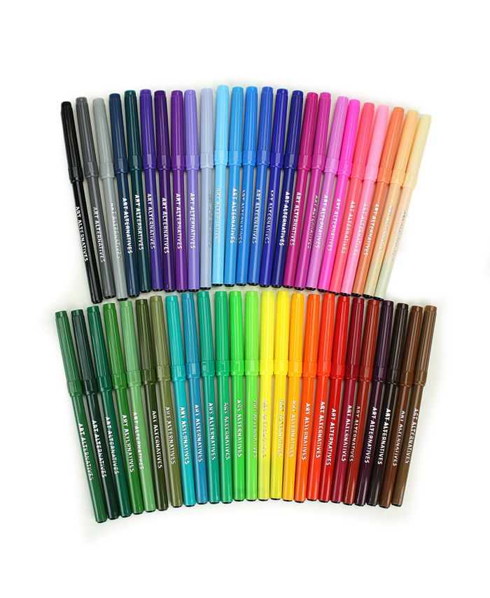 Art Alternatives Marker 50 Piece Color Set Macy's
