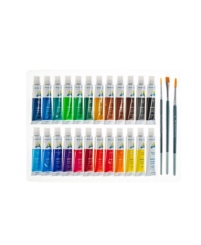 Art Alternatives Economy Acrylic Paint Color Tubes 24 Piece Set Macy's