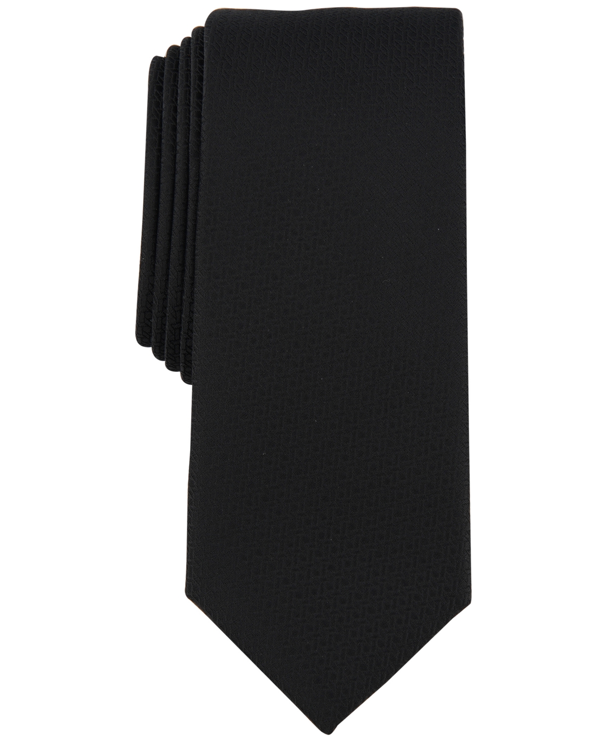 Alfani Men's Renoux Slim Tie, Created For Macy's In Black