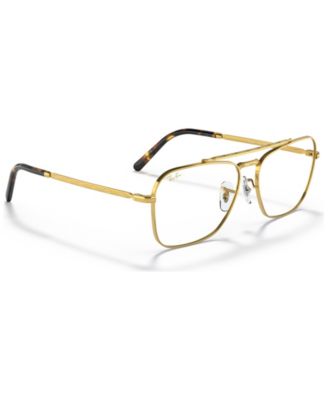 Unisex Square Eyeglasses, RX3636V58-O