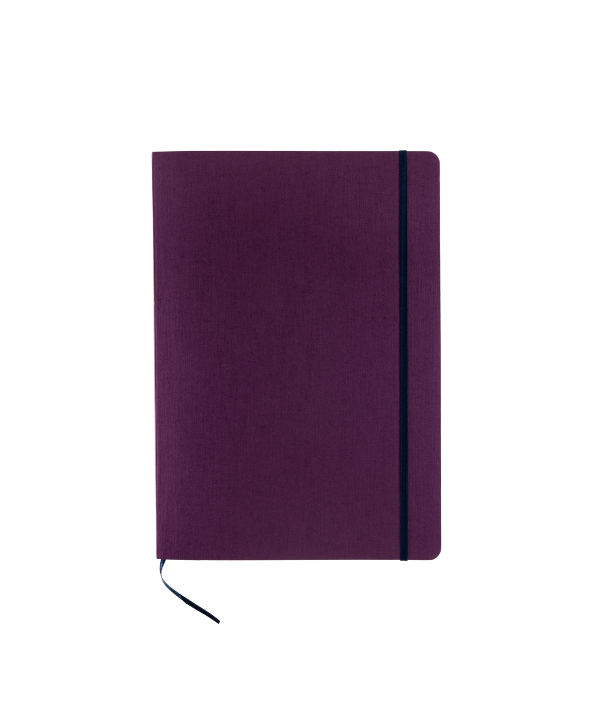Ecoqua Plus Stitch Bound Lined A4 Notebook, 8.3" x 11.7" - Red
