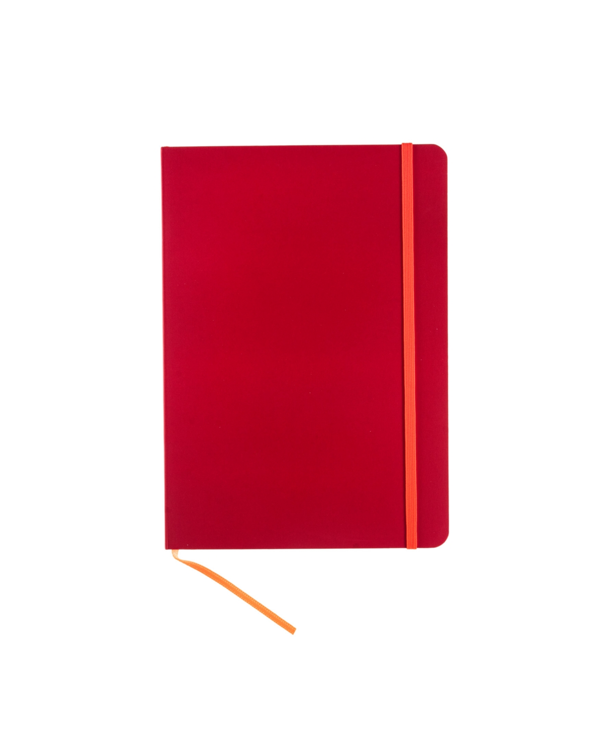 Ispira Soft Cover Dotted A5 Notebook, 5.8" x 8.3" - Red