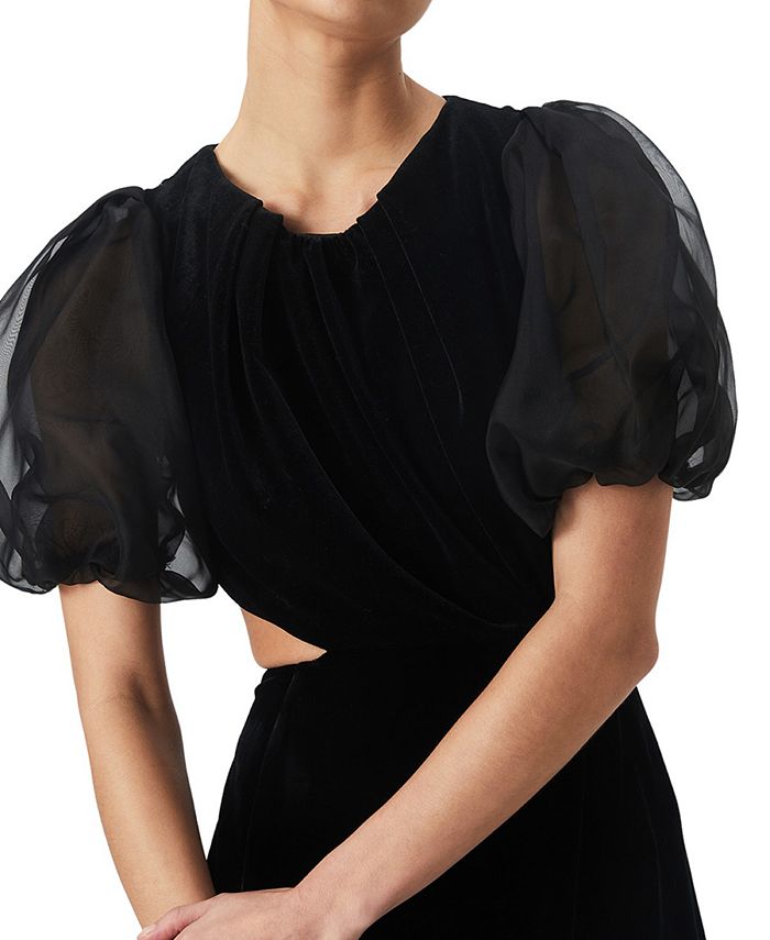 Bardot Women s Marina Velvet Backless Mini Dress Macy s