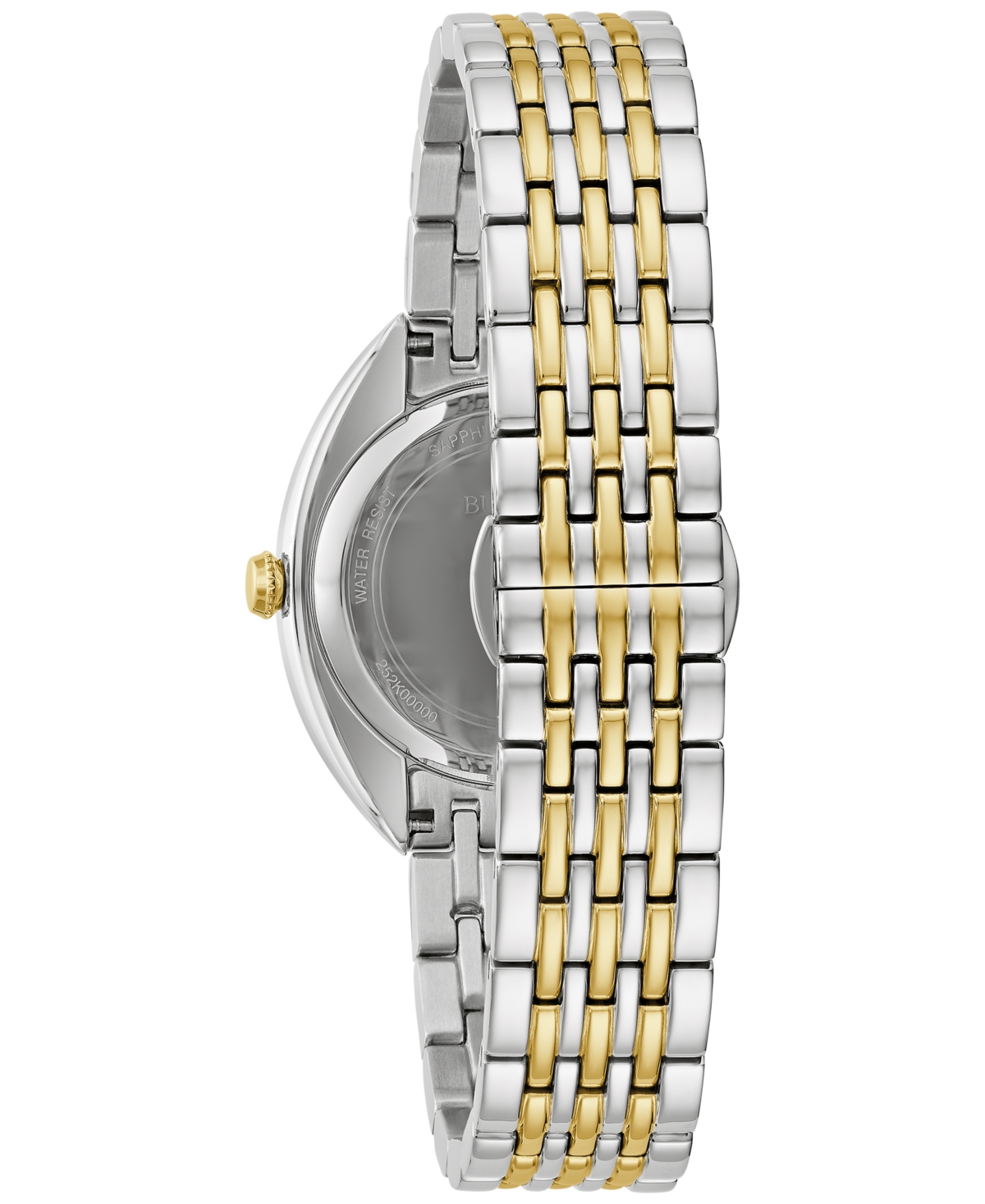 Bulova Women's Classic Two Tone Stainless Steel Bracelet Watch 30mm, A Macy's Exclusive Style - Two-tone