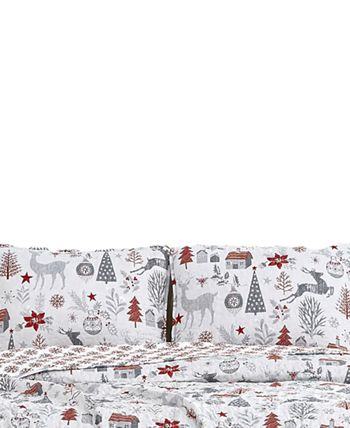 Southshore Fine Linens Holly Jolly Lane 6PC Comforter Set