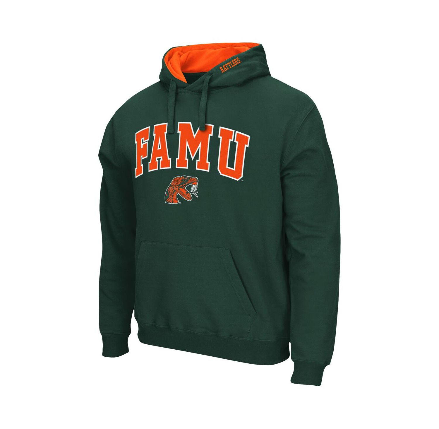 Men's Green Florida A&M Rattlers Isle Pullover Hoodie