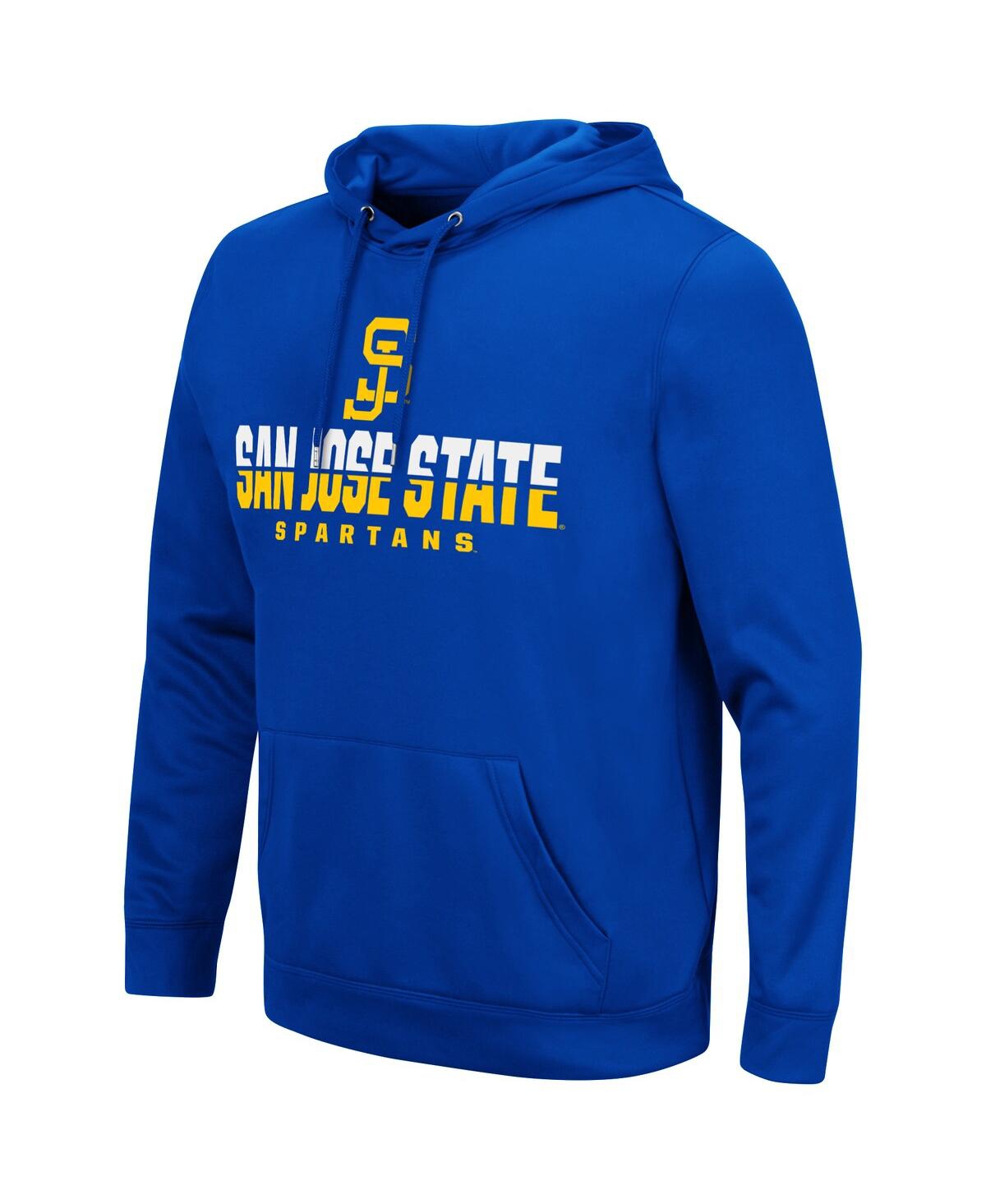 Shop Colosseum Men's  Royal San Jose State Spartans Lantern Pullover Hoodie