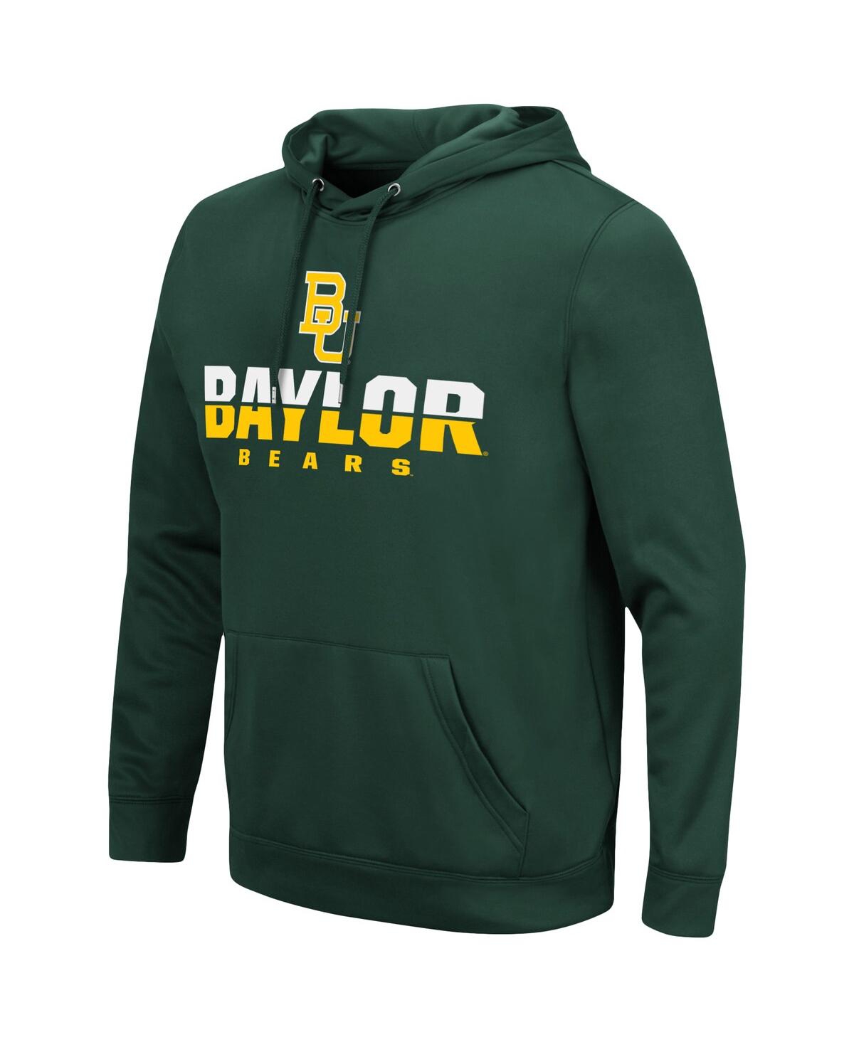 COLOSSEUM MEN'S COLOSSEUM GREEN BAYLOR BEARS LANTERN PULLOVER HOODIE