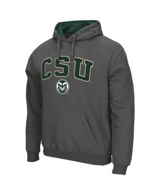 Men's Colorado State Rams Arch and Logo Pullover Hoodie