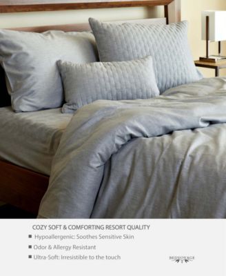 Bedvoyage Melange Viscose From Bamboo Cotton Duvet Cover Bedding