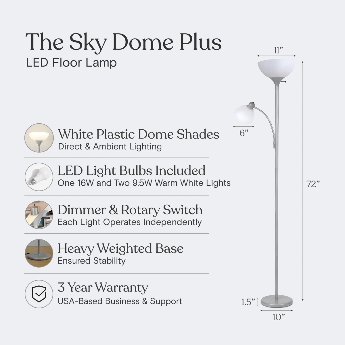 Brightech Sky Dome Plus 72