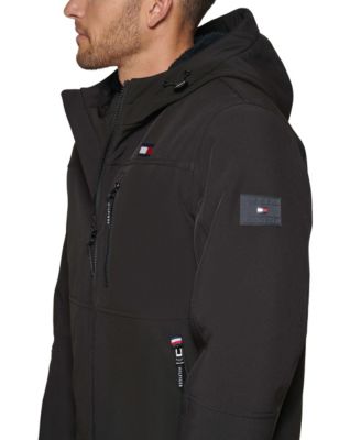 Men's Sherpa-Lined Softshell Hooded Jacket