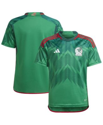 Big Boys adidas Green Mexico National Team 2022 23 Home Blank Replica Jersey Macy s