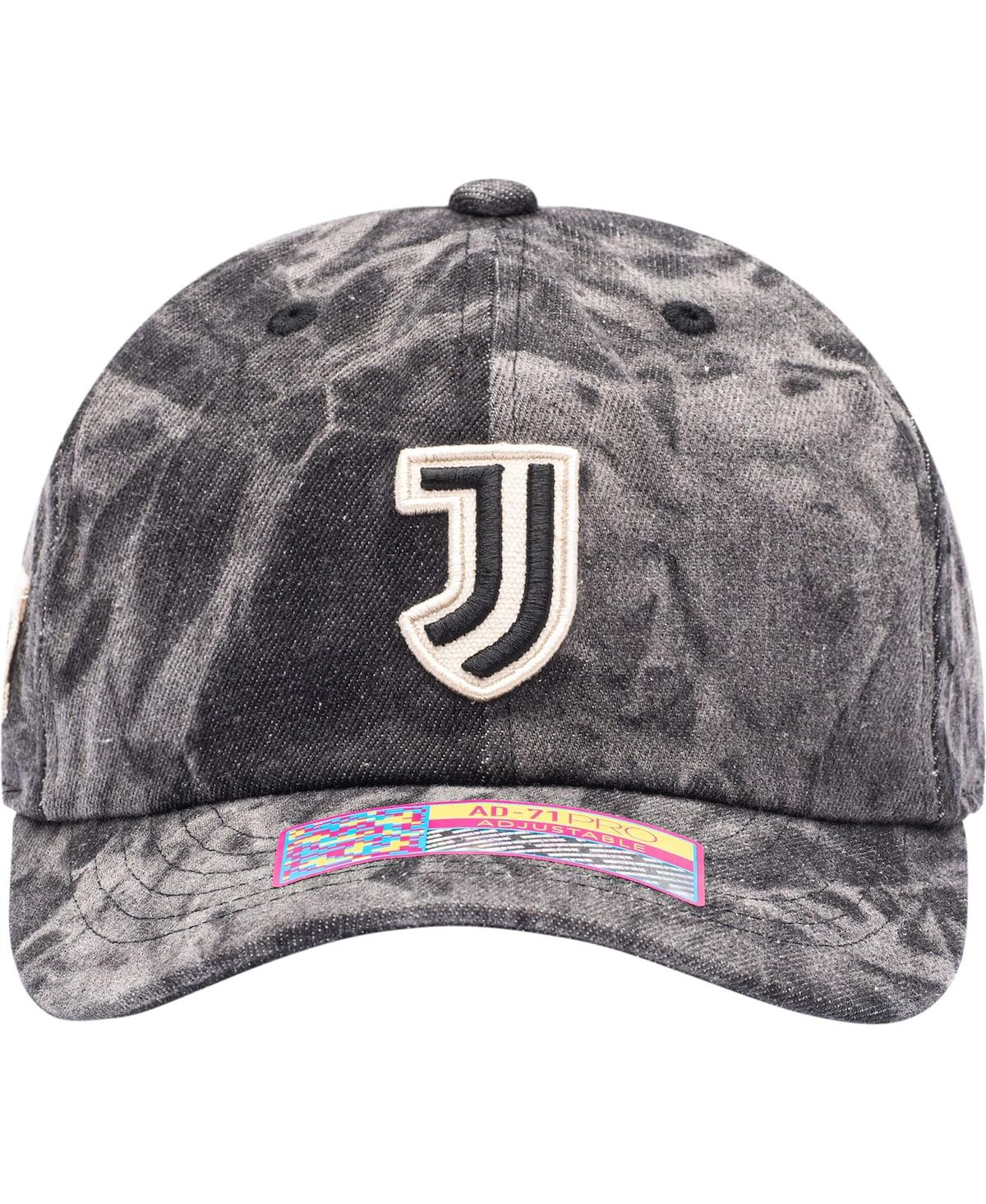 Shop Fan Ink Men's Black Juventus Club Ranch Adjustable Hat