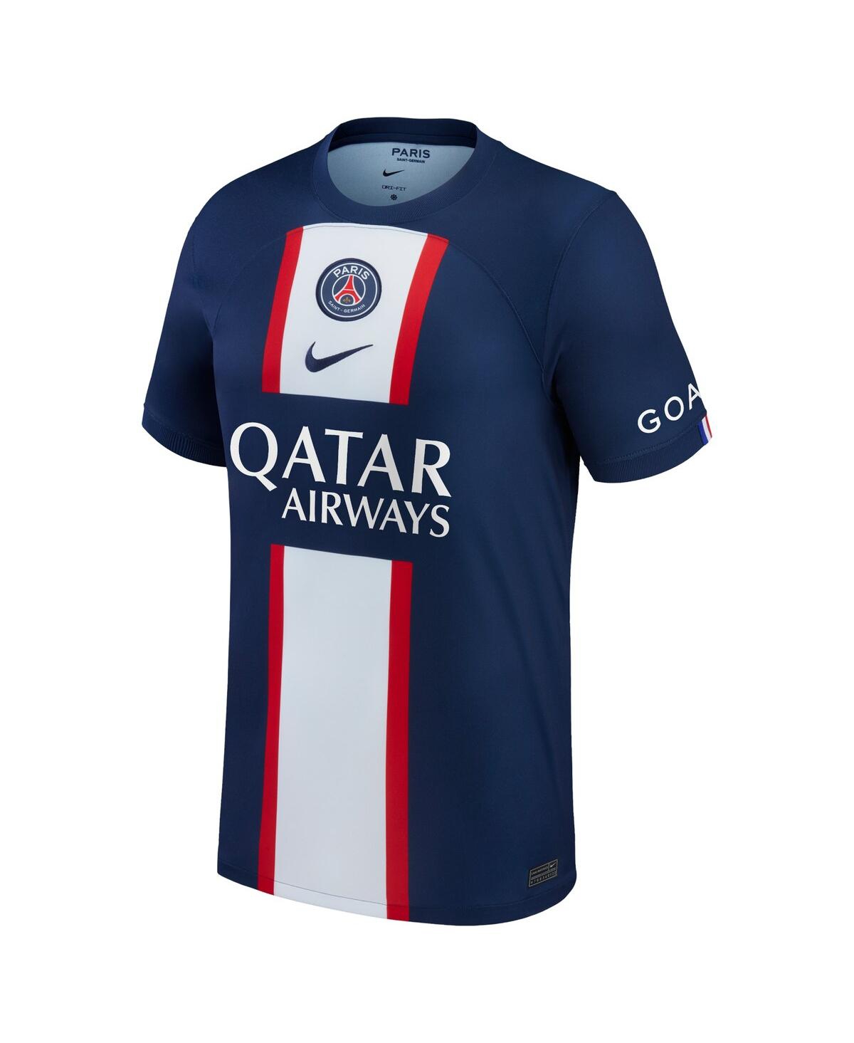 Men's Nike Kylian MbappeParis Saint-Germain 2022/23 Home Replica Player Jersey - Blue