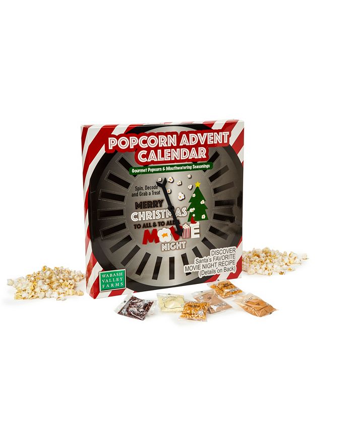 Wabash Valley Farms Santa's Secret Snack Advent Calendar, 24 Piece Set