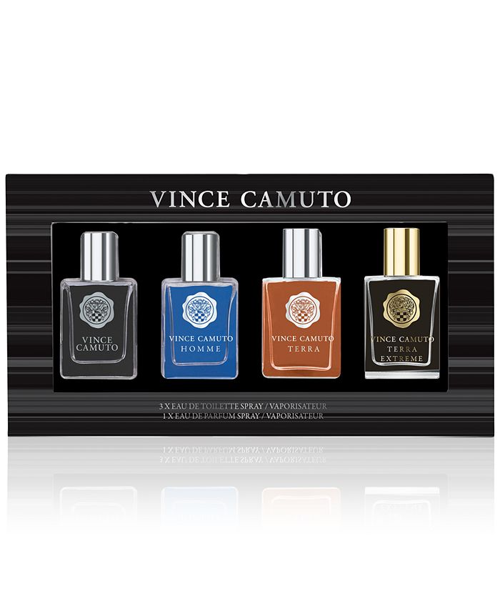 Vince Camuto Virtu Men 4 Piece Gift Set - 3.4 Oz Eau De Toilette Spray By  Vince Camuto 