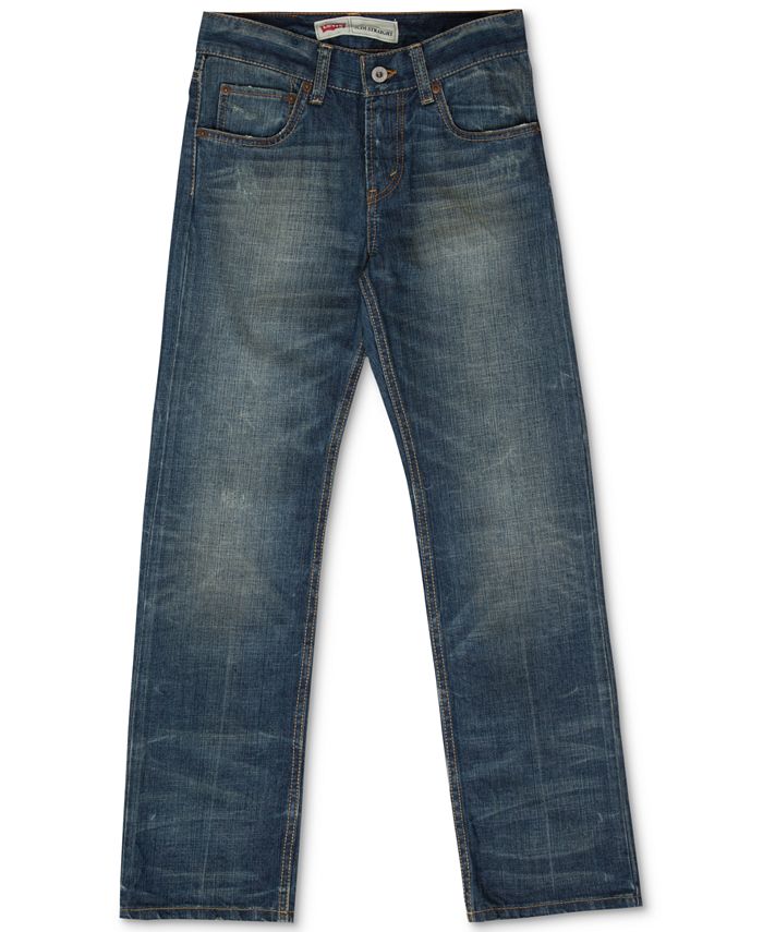 Levi's 514 Straight Fit Jeans, Big Boys - Macy's