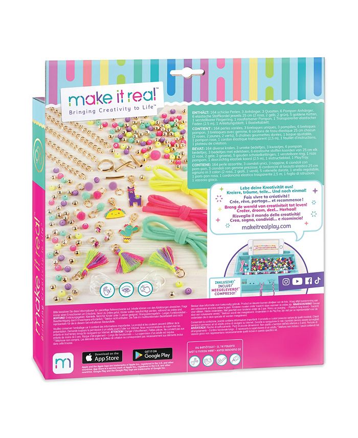 Make It Real Neobrite Chains Charms Do It Yourself Bracelet Kit Macy's