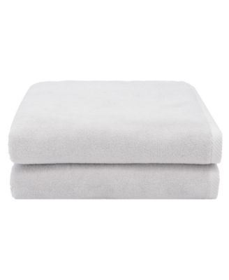 Ediree Turkish Cotton 2 Piece Bath Towel Set
