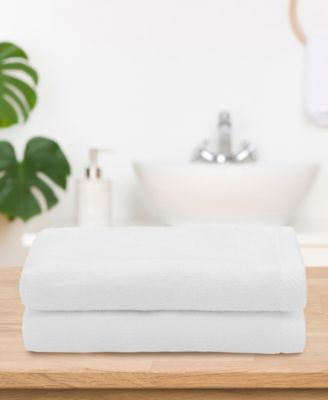 Ediree Turkish Cotton 2 Piece Fingertip Towels Set