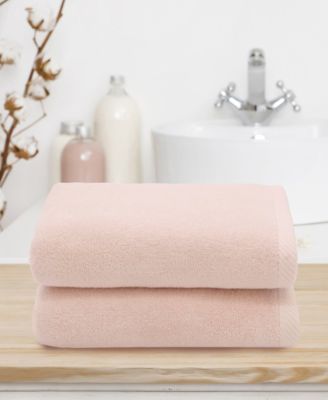 Ediree Turkish Cotton 2 Piece Hand Towels Set