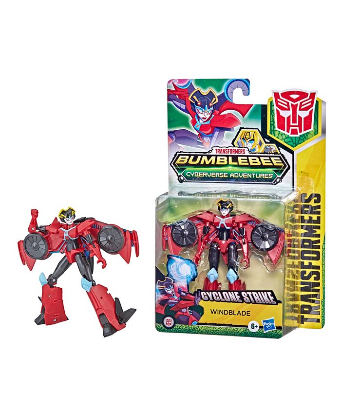 Transformers Bumblebee Cyberverse Adventures Action Attackers Warrior Class Hammerbyte Figura De Acción, Rip Thrash Move, 5.4 Pulgadas