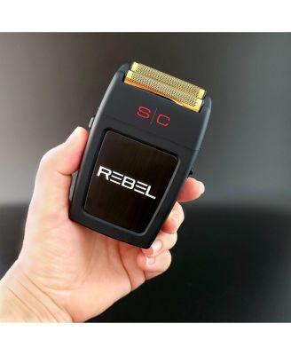 Rebel Professional Electric Men's Foil Shaver, Travel Lock Feature, LCD Display