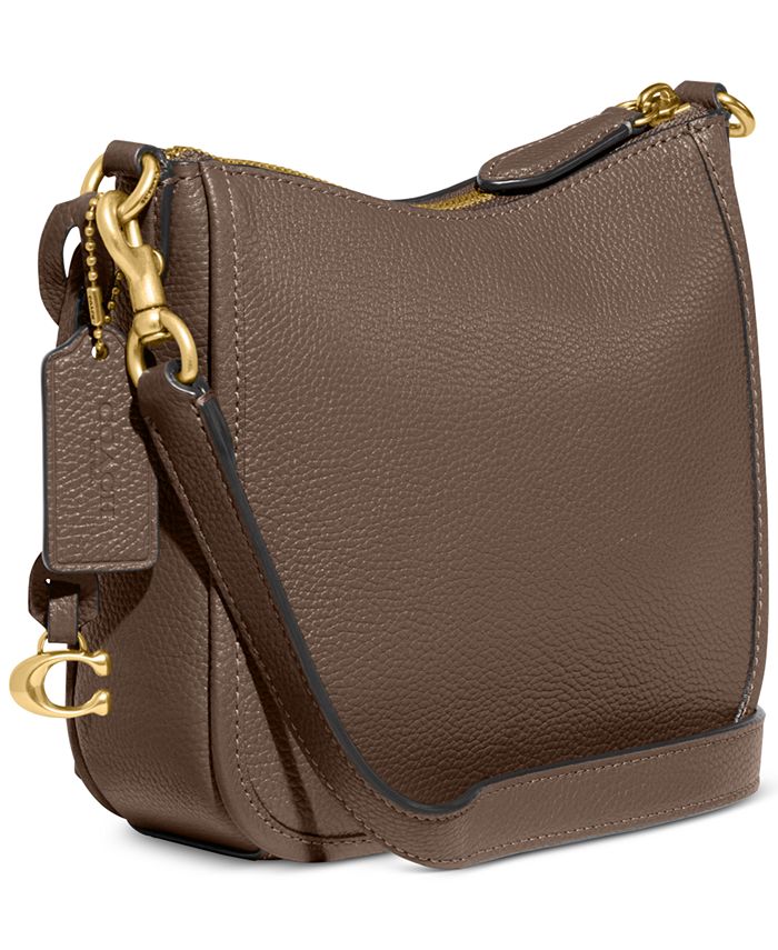 COACH Pebble Leather Chaise Crossbody 19 Macy's