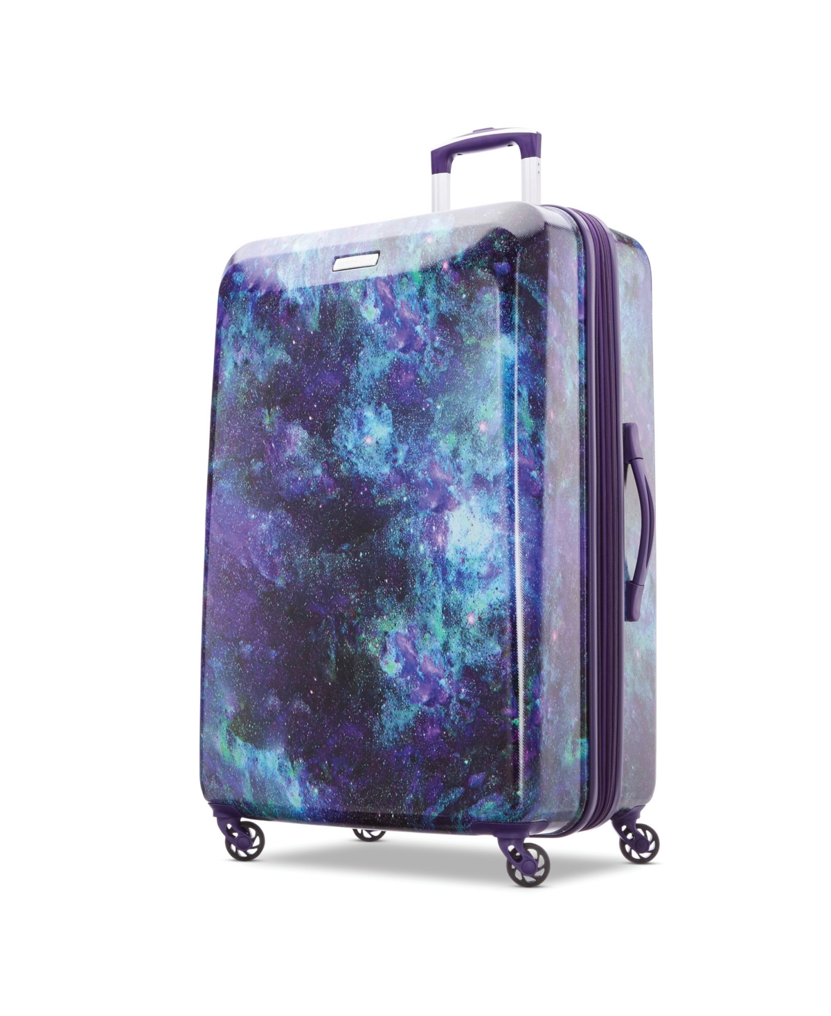 Shop American Tourister Moonlight 28" Expandable Hardside Spinner Suitcase In Cosmos