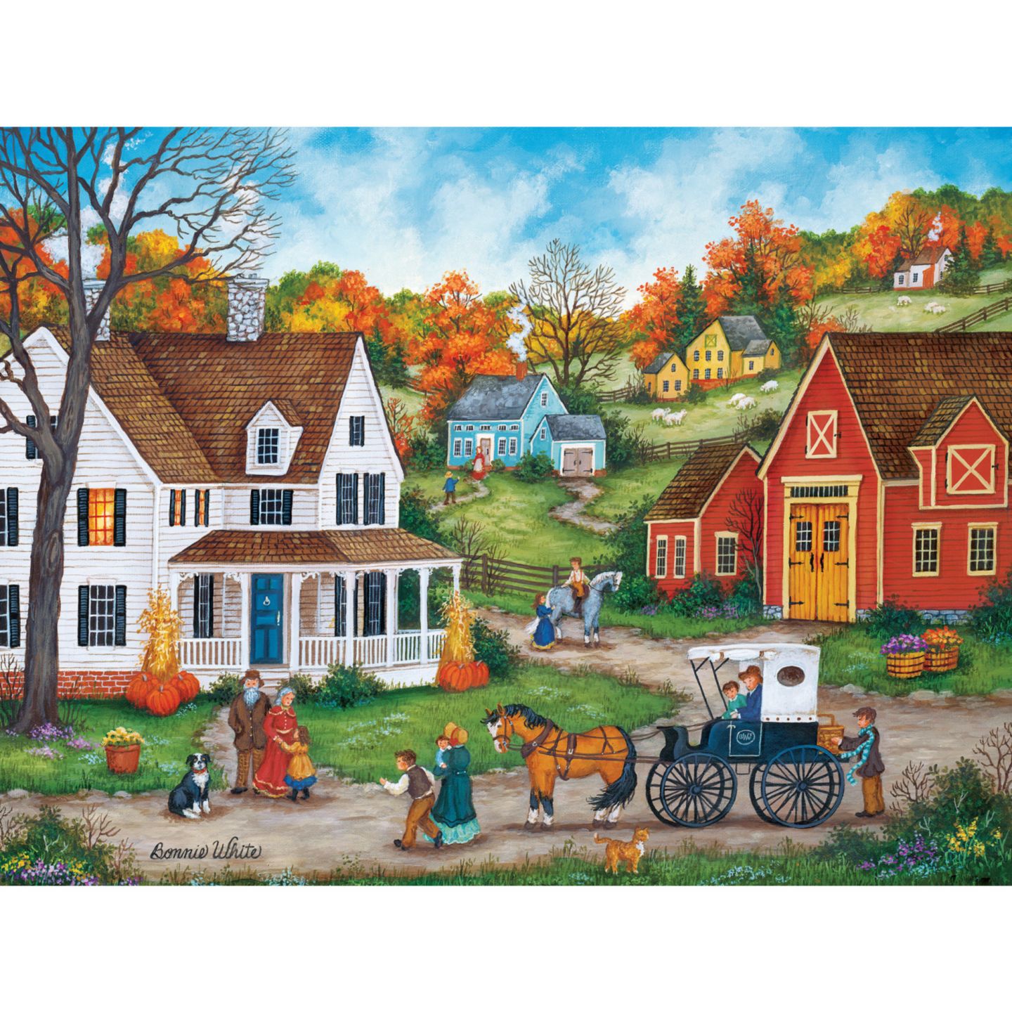 Детский пазл MasterPieces Puzzles Heartland 550 Piece Jigsaw Puzzle, 18" x 24", Ages 14+, цвет: Разноцветный — фото 2