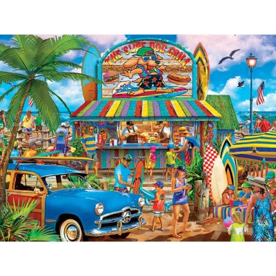 MasterPieces Drive-Ins, Diners & Dives - The Surf Dog Grill 550 Piece Puzzle