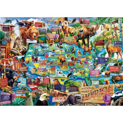 MasterPieces National Parks of America 1000 Piece Jigsaw Puzzle