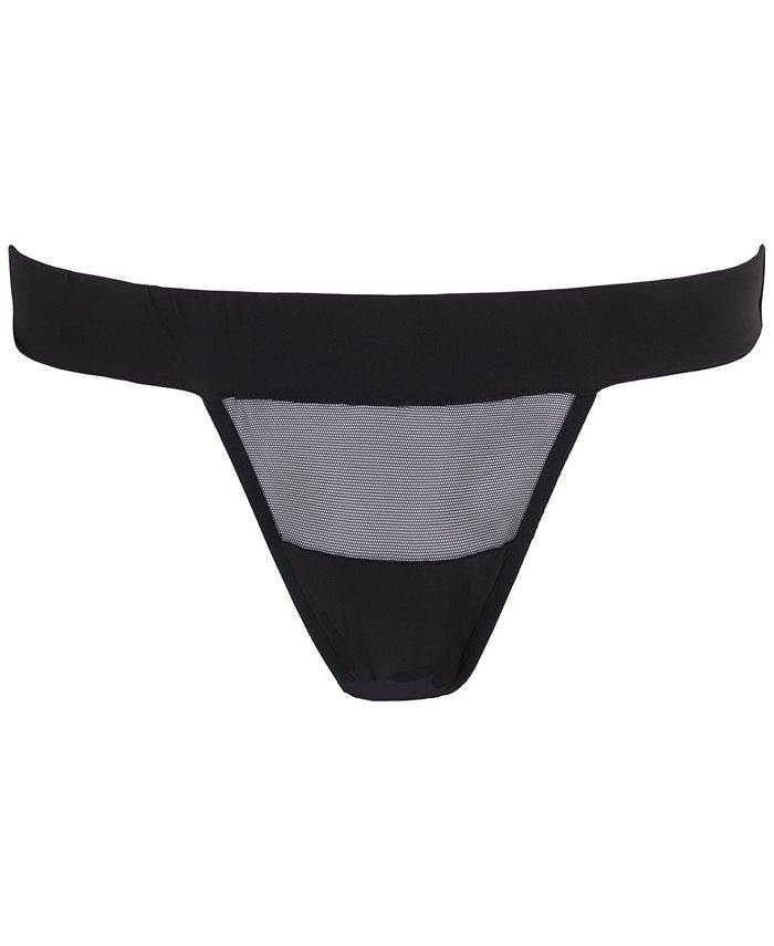 Bluebella Women's Fleur Lingerie Thong Underwear Black Size XX-Large