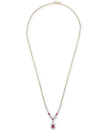 Ruby discount necklace macys
