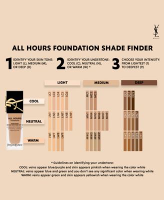 ファンデーション Yves Saint Laurent ALL HOURS FOUNDATION Amazon.com : YSL All Hours Luminous Matte Foundation (MN4