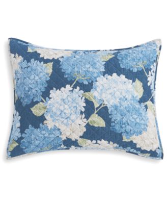 Martha Stewart Collection - Hydrangea Bouquet Sham, King, Created for Macy's