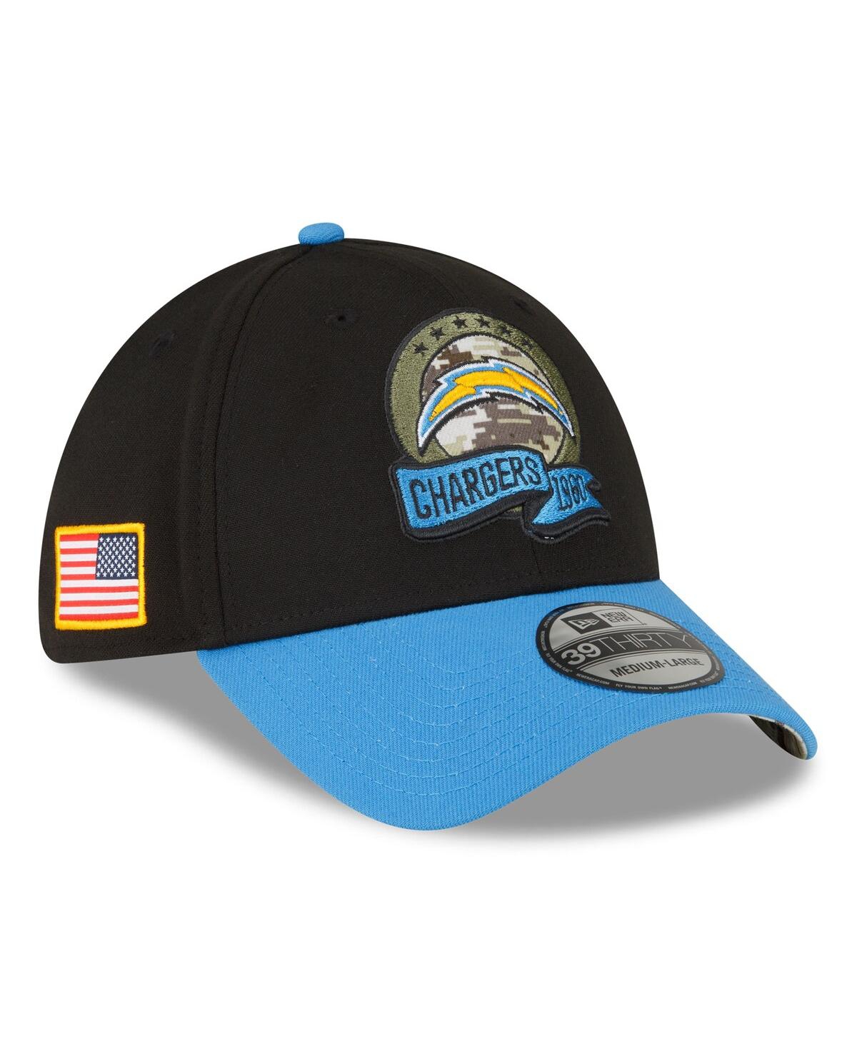 Men's New Era Blue Los Angeles Chargers 2022 Salute To Service 39THIRTY Flex Hat - Blue