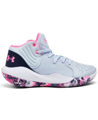 Under Armour Big Girls Jet '21 Basketball Sneakers from Finish