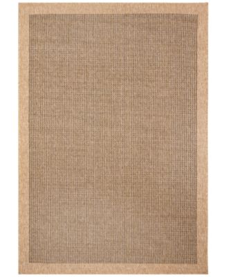 Sahara Texture Border Area Rug