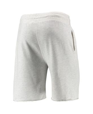 Men's Oatmeal Washington Nationals Mainstream Logo Terry Tri-Blend Shorts