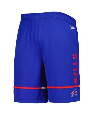 Men's Royal Buffalo Bills Combine Authentic Rusher Training Shorts