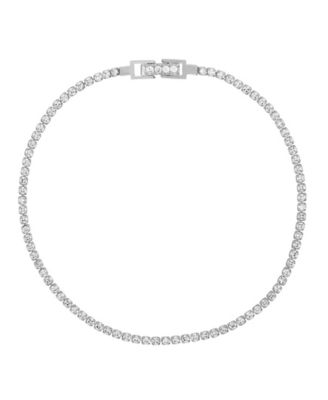 Girls Crew Womens Endless Tennis Bracelet - Silver Plated 49$