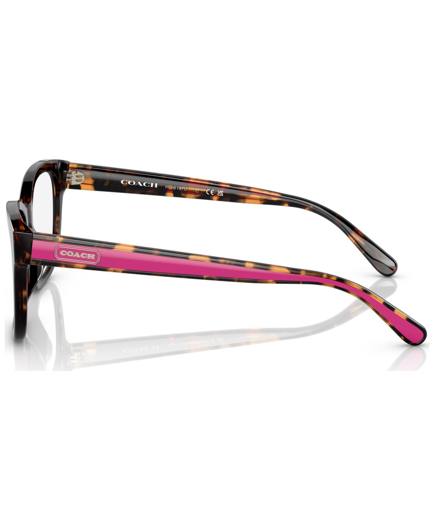 Woman Square Plastic HC6197U Eyeglasses