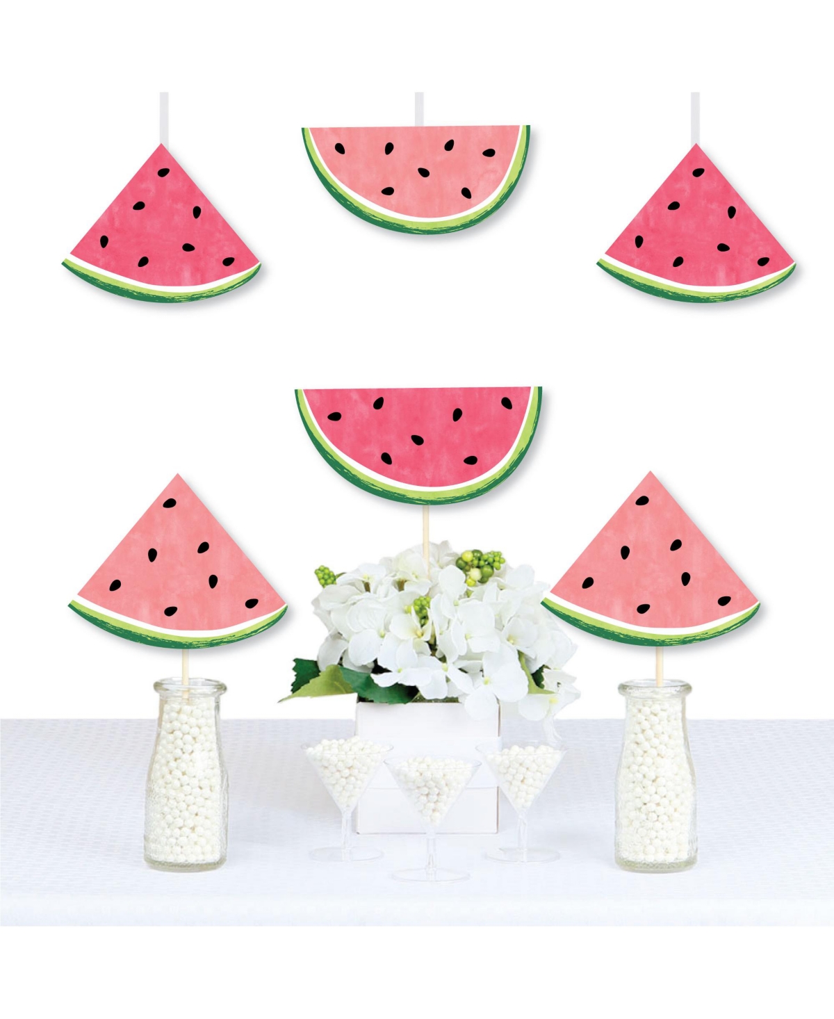 Sweet Watermelon - Decorations Diy Fruit Party Essentials - Set of 20